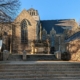 Plougastel-Daoulas-Rue_de_la_Mairie-Vue_sur_le_calvaire_et_l'église_Saint-Pierre